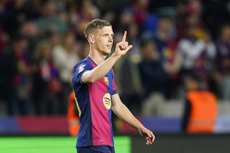 每体：奥尔莫力争首发位置，他为自己设定打进二十球的目标